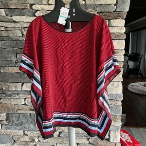 Michael Kors Flowy Shift Blouse - Size 0X